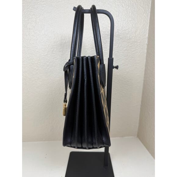 NWOT Michael Kors Mercer Medium Logo and Leather Accordion Crossbody Bag w/COA - Picture 10 of 10